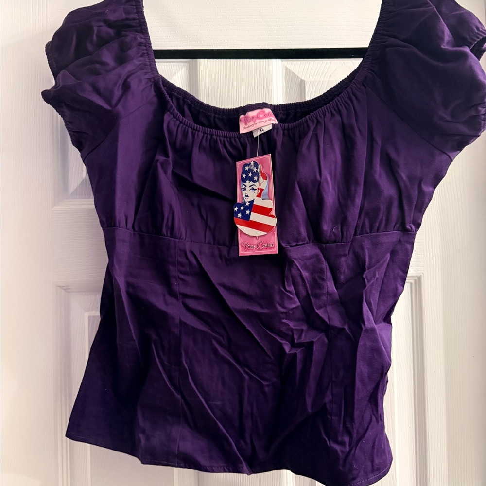 Purple Women's Top